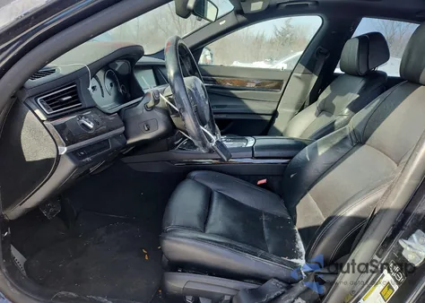 2013 BMW 740 I from USA, damaged, VIN WBAYA6C58DD143655